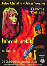 Jordan, sofia boutella and fellow fahrenheit 451 cast members select the books they'd save from the flames. Fahrenheit 451 Francois Truffaut Vintage Movie Poster