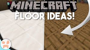 We're a community of creatives sharing everything minecraft! Simple Decorative Minecraft 1 14 Floor Ideas Youtube