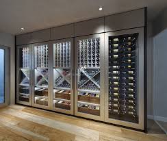 Contemporary Wine Cellar Display Wine Cellar Design Wine Closet Glass Wine Cellar