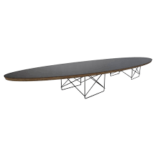 Table is over seven feet long! Vintage Charles And Ray Eames Surfboard Coffee Table For Herman Miller For Sale At 1stdibs
