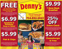 Free Denny S Coupons Best Free Stuff Guide Free Kids Meals Steak Breakfast Dennys Coupons