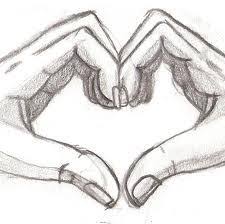 Hand Heart Easy Love Drawings Pencil Drawings Easy Art Drawings Sketches
