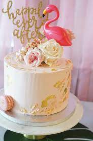 Flamingo Cake Bridal Shower Cakes Flamingo Cake Pineapple Bridal Shower