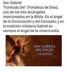 Pin De Ma Eugenia En Angels San Gabriel Arcangel Arcangel Gabriel Tradicion Cristiana