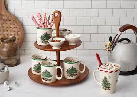 We have tons of christmas dinnerware sets so that you can find what you are looking for this make the holiday table even more festive and cheerful with christmas dinnerware sets from spode. Christmas Tree Spode