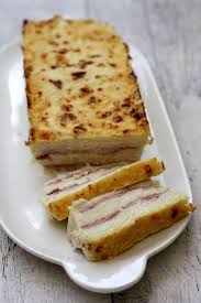 Croque Cake Au Jambon Et Fromage Cake Au Jambon Recette Repas Froid Jambon Et Fromage