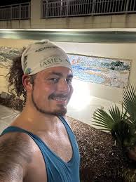 Chesapeake bay retriever loves morning runs