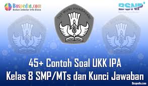 Lengkap 45 Contoh Soal Ukk Ipa Kelas 8 Smp Mts Dan Kunci Jawaban Terbaru Bospedia