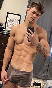 Hot swimmer's body and nice bulge in tight white briefs. Trunks Boxers And Briefs Oh My