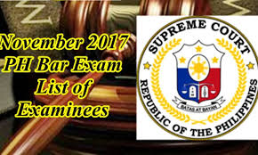 November 2017 Philippine Bar Exam S List Of 7 227 Examinees