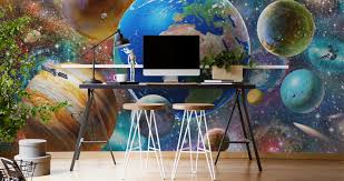 Wallpapers in homes have always been an existing trend in the west. Galaxy Wallpaper That S Out Of This World Wallsauce Eu