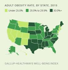 obesity rate lowest in hawaii highest in west virginia