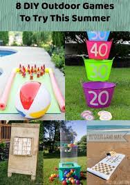 Diy Outdoor Games To Try This Summer Diy Crafts Games Diy Summer Fun Diy Outdoor Game