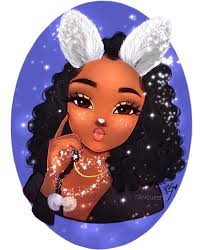 Art Belongs To Rawsueshii On Instagram Christina Lorree Girly Art Drawings Of Black Girls Black Girl Cartoon