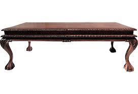 Ball Claw Foot Coffee Table Coffee Table Antique Coffee Tables Clawfoot