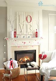 Valentine Mantel Valentines Diy Valentine Decorations Valentine S Day Diy