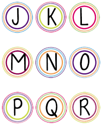 Online bulletin boards are packed with features and their interface is designed to encourage chatter. Learn How To Create A Colorful Bulletin Board Using Inexpensive Materials And Download Printable Word Wall Templ Printable Circles Diy Classroom Circle Letters