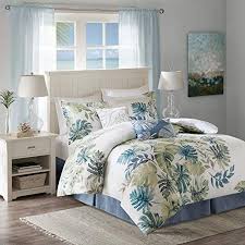 Shop for 110 x 96 comforter sets at bed bath & beyond. Amazon For Harbor House Cozy Cotton Comforter Set Coastal All Season Down Alternative Casual Bedding With Matching Shams Decorative Pillows King 110 X96 Monstera Leaf Green 6 Piece Accuweather Shop