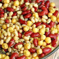Quick Easy Italian Three Bean Salad Recipe Happy Mothering