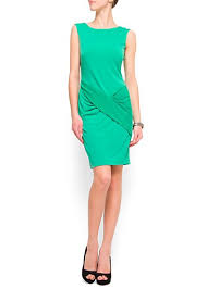 Mango Draped Cocktail Dress Dresses Mango Clothing Clothes