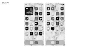 Setting ios 14 app icons in black and white color give a perfect neat look to your iphone. 20 Aesthetic Ios 14 App Icons Icon Packs For Your Iphone Gridfiti