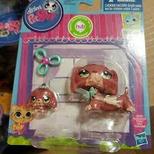 Littlest Pet Shop Mommy Dachshund 3601 And Baby 3602 Rare Factory Sealed 28 50 Picclick