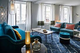 Bleu Canard Adopter Cette Couleur Dans Votre Deco Maison Sarah Lavoine Sarah Lavoine Deco Salon