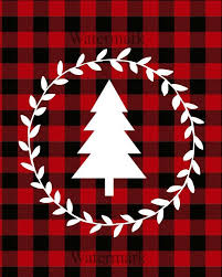 Black And White Buffalo Plaid Christmas Tree Clipart Buffalo Plaid Christmas Printables Four 8 X 10 Pictures Etsy Buffalo Plaid Christmas Plaid Christmas Christmas Wallpaper