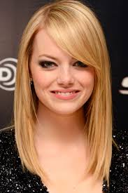 Blonde Hairstyles Cute Medium Length Hairstyles With Side Bangs For Thin Blonde An Straight Hairstyles Medium Medium Length Hair Styles Side Bangs Hairstyles