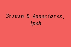 Find out what works well at tawfeek badjenid & partners from the people who know best. Steven Associates Ipoh Law Firm In Ipoh