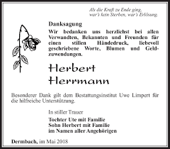 View all herbert herrmann movies. Traueranzeigen Von Herbert Herrmann Franken Gedenkt De