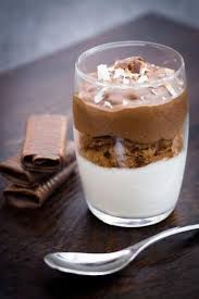 Recette Verrines Aux Deux Chocolats Et Gavottes 750g Recette Recette Verrine Alimentation Verine Chocolat