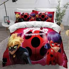 Choose from contactless same day delivery, drive up and more. Miraculous Ladybug Cat Noir 9 Duvet Cover Quilt Cover Pillowcase Bedding Set Bed Linen Home Bedroom Decor Popularteez