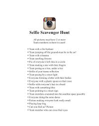 Made This Selfie Scavenger Hunt For My Daughters 13th Birthday Slumber Party The Girls Loved It Birthday Party For Teens Sleepover Party 16th Birthday Party