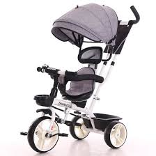 Gris Trois Roues Tricycle Velo Poussette Bebe Chariot Avec 3 Roues Gratuit Panier Tricycle Enfants Poussette Poussette Buggy Achat Vente Remorque Chariot Cdiscount