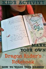 Make Your Own Book Of Dragons Like A Dragon Rider Of Berk Maple Leaf Mommy How Train Your Dragon How To Train Your Dragon Book Dragon