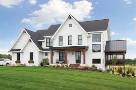 There are few color combinations more classic than the monochromatic look created by gray, black, and white. How To Create Authentic Farmhouse Craftsman And Cape Cod Exteriors Aia