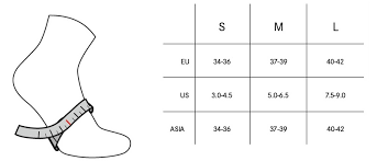 gore size guide