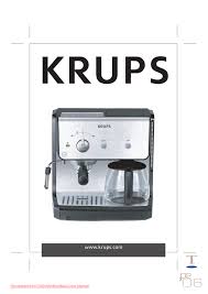 Krups km9008 cup on request programmable coffee maker 8. Krups Xp 2000 User Guide Manual Pdf Manualzz
