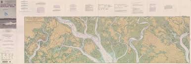 Explore marine nautical charts and depth maps of all the popular reservoirs, rivers, lakes and seas in the united states. Nautical Chart Of South Carolina Casino Creek To Beaufort River 2003 8853 X 2995 Mapporn