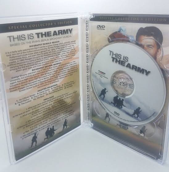 This is the Army 1943 DVD Ronald Reagan Irving Berlin George Murphy Joan  Leslie 96009002695| eBay