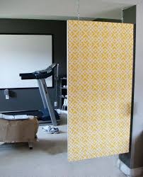 Diy Room Divider With Artist Canvas Hanging Room Dividers Diy Room Divider Small Room Design