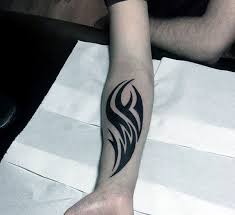 Arm tattoos work nicely with some of the coolest tattoo ideas. Simple Forearm Tribal Tattoos For Men Novocom Top