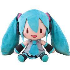 Sega Vocaloid Hatsune Miku Fluffy Large Plush Hatsune Miku Cute Plush Plush Dolls