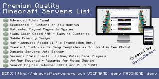 So, that's it for our best minecraft survival servers list. Ultimate Minecraft Server List By Dannyme Codester
