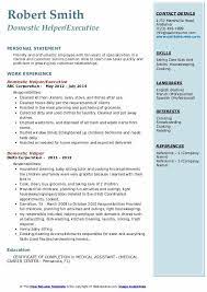 A resume has one specific objective, and that is to win an interview for a candidate. Domestic Helper Resume Samples Qwikresume