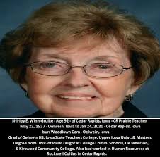 Oelwein won't be the same without Shirley Burco!! She was an amazing mentor  to me!!