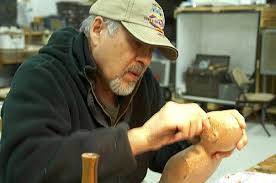 Carving reflects Inupiaq's dawn