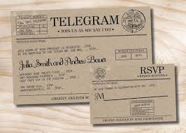 Vintage Cameo Telegram Telegraph Western Union Wedding Etsy Telegram Wedding Invitation Printable Wedding Invitations Wedding Invitations