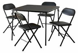 Shop our card tables with chairs selection from the world's finest dealers on 1stdibs. Cosco 37523blk1w Dining Card Table Set 5 Piece For Sale Online Ebay